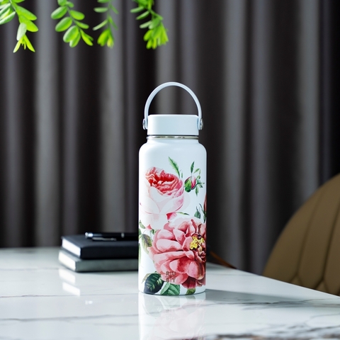 Bình giữ nhiệt RB01000H3D - Hoa Hồng Pháp