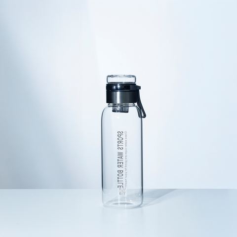 Bình thủy tinh cao cấp 1500ml, nắp làm cốc