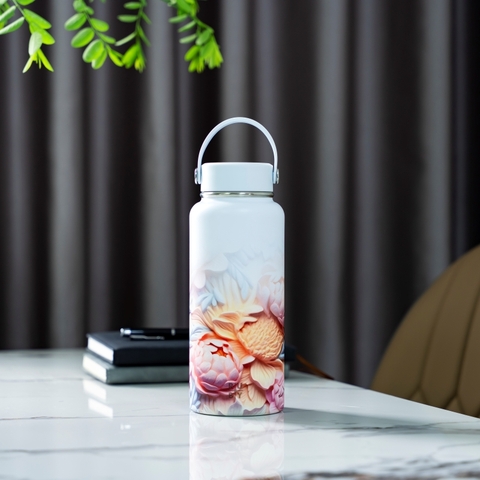 Bình giữ nhiệt RB01000H3D - Mẫu đơn vương giả