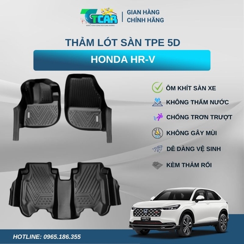 Thảm lót sàn TPE 5D Honda HR-V