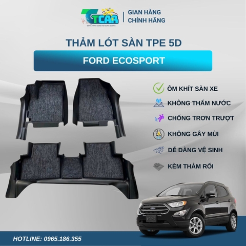 Thảm lót sàn TPE 5D Ford Ecosport