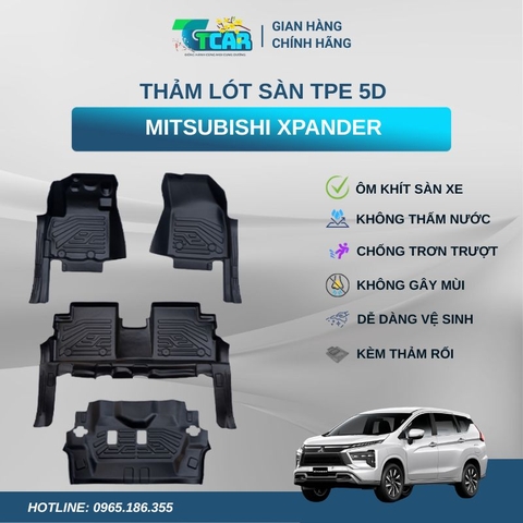 Thảm lót sàn TPE 5D Mitsubishi Xpander