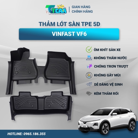Thảm lót sàn TPE 5D Vinfast VF6