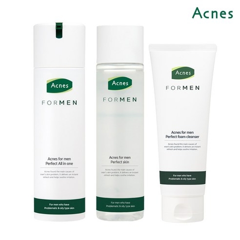 Bộ dưỡng da Acnes For Men 3 món