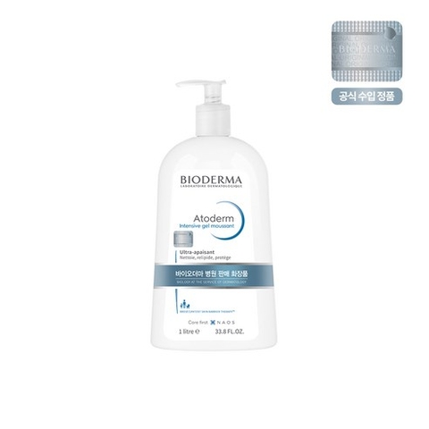Gel dưỡng ẩm Bioderma Atoderm 1L