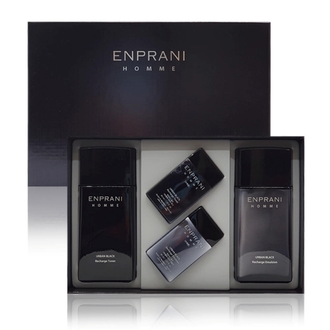 Bộ Kem Dưỡng Da Enprani Homme Urban Black