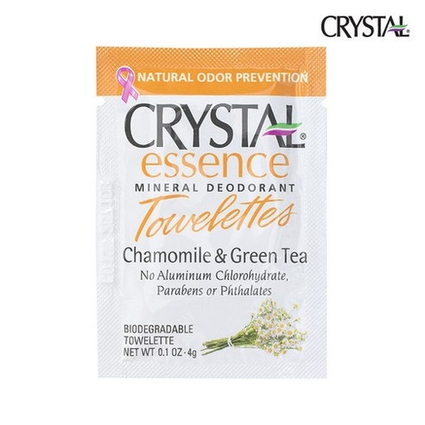 Khăn ướt khử mùi Crystal