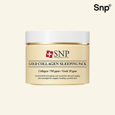 Mặt Nạ Ngủ Snp Collagen Vàng