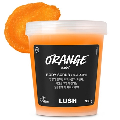 Sữa tắm tẩy tế bào chết Lush Orange