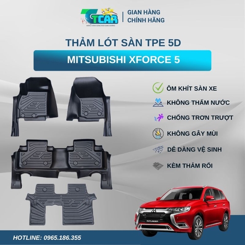 Thảm lót sàn TPE 5D Mitsubishi XForce 5