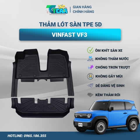 Thảm lót sàn TPE 5D Vinfast VF3