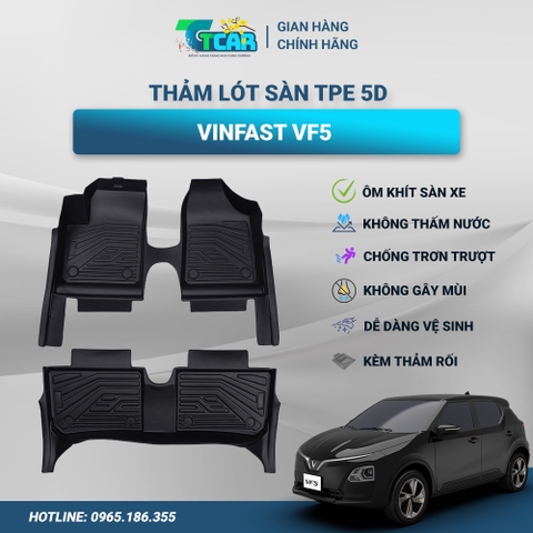 Thảm lót sàn TPE 5D Vinfast VF5