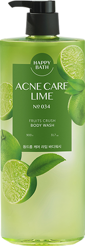 Happy Bath Fruits Crush Acne Care Lime Body wash