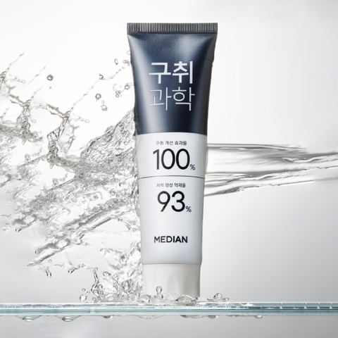 Median Halitosis Science Toothpaste Freezing Coolmint (black)