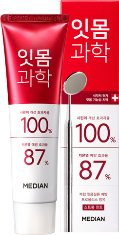 Median Gum Science Toothpaste Strong Mint (red)