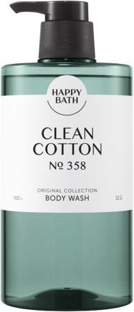 Happy Bath Original Clean Cotton Body Wash No.358