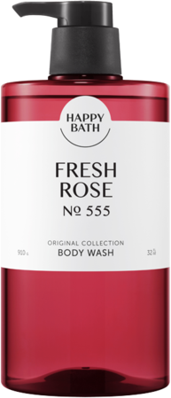 Happy Bath Original Rose Body Wash No.555