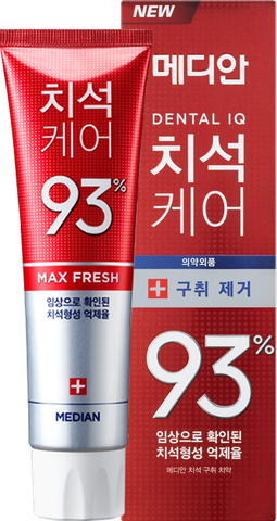 Median Tartar BadBreath Toothpaste (red)