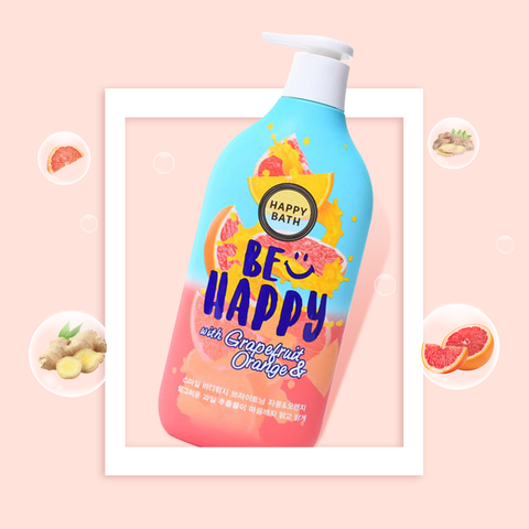 Happy Bath Be Happy Shower Gel With Grapefruit & Orange