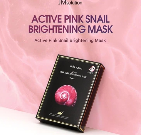 JMsolution Pink Snail Brightening Mask 30ml