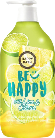 Happy Bath Be Happy With Lime & Citrus Body Wash