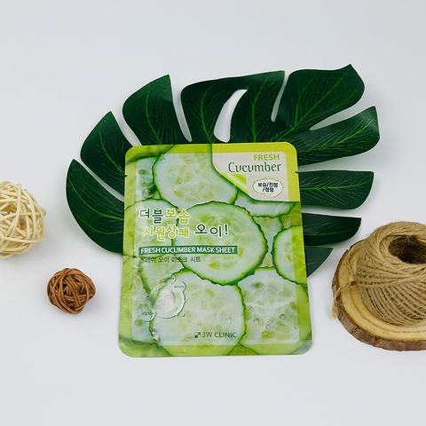 Mặt nạ 3W dưa leo