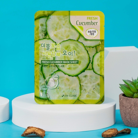 Mặt nạ 3W dưa leo