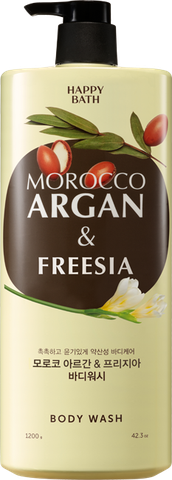 Happy Bath Blooming Morocco Argan Body Wash Freesia shower gel