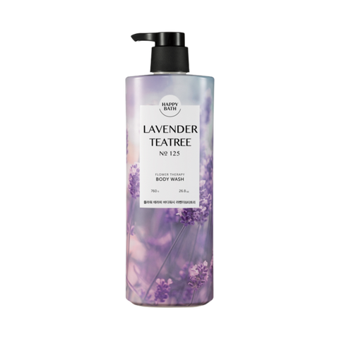 Happy Bath Flower Therapy Lavender & Tea Tree Body Wash