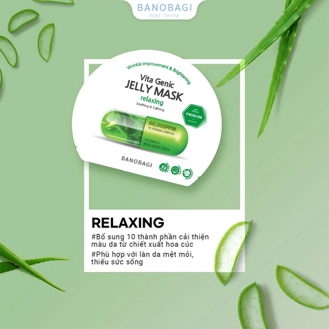 Banobagi Vita Genic Jelly Mask Relaxing Premium