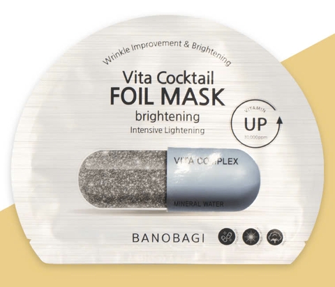 Banobagi Vita Cooktail Foil Mask Brightening