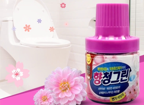 Korean Toilet Bowl Cup Antibacterial Floral Scent