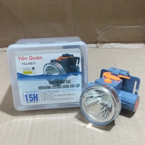 Đèn sạc độ đầu 9811 trắng Yên Quân