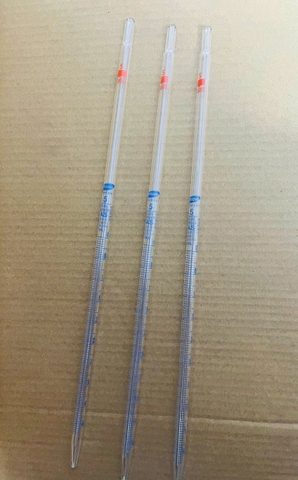 Pipet thẳng 5ml, Class A, Hãng OMSONS GERMANY