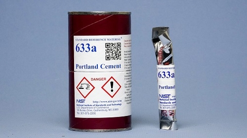 SRM 633a – Chuẩn xi măng Portland (NIST – Hoa Kỳ)