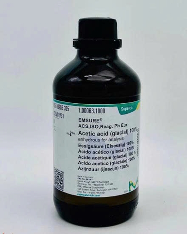 Acetic acid (glacial) code:  1000631000