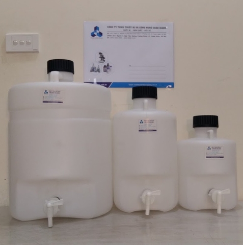 Can nhựa có vòi 5 L, 10L,25L, 50L,