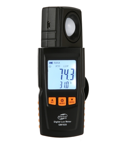 Máy đo cường độ ánh sáng GM1020, Benetech