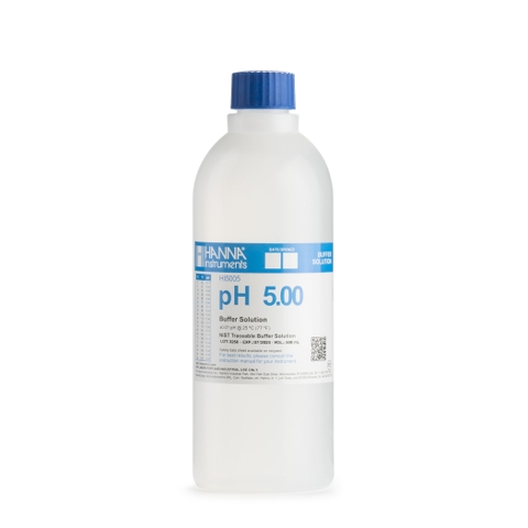 Dung Dịch Hiệu Chuẩn pH 5.00, 500 mL HI5005