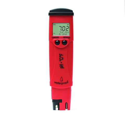Bút Đo pH/Nhiệt độ với độ phân giải 0.01 HI98128, Hãng Hanna Instruments