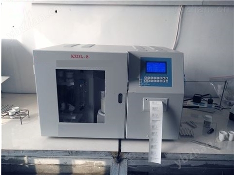 Máy phân tích lưu huỳnh trong than loại rẻ model KZDL-8, Trung Quốc