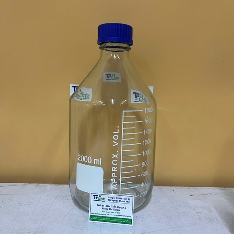 Chai nắp vặn trắng 2000ml, Hãng Govlab