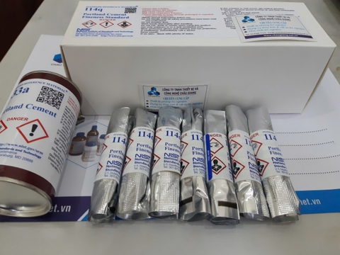 Chuẩn độ mịn xi măng Portland (NIST – Hoa Kỳ)