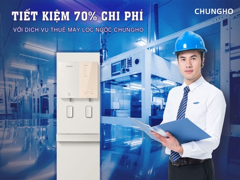 Cho Thuê Máy Lọc Nước ChungHo: Giải Pháp Nước Sạch, Tiện Lợi Cho Văn Phòng