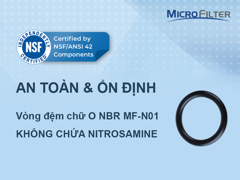 Vòng Đệm Chữ O Microfilter Chungho – An Toàn, Hiệu Quả và Không Chứa Nitrosamine