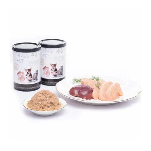 Pate Cho Chó Mèo Mọi Lứa Tuổi Thịt Tươi Kings Pet (Lon 380g)