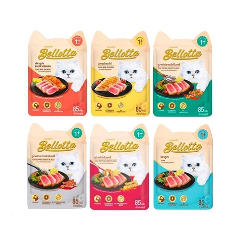 Pate Mèo Bellotta Mix Cá Ngừ 85g