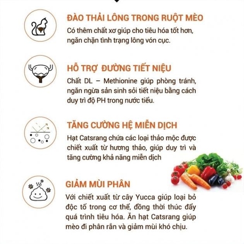 Hạt Cho Mèo Mọi Lứa Tuổi Catsrang