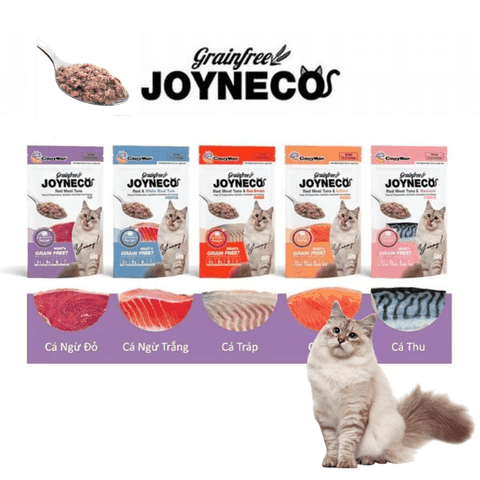 Pate Mèo Joyneco CattyMan Cá Tươi 60g