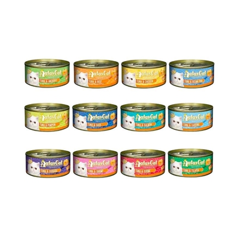 Pate AATAS Cho Mèo Mọi Lứa Tuổi (Lon nhỏ 80g)